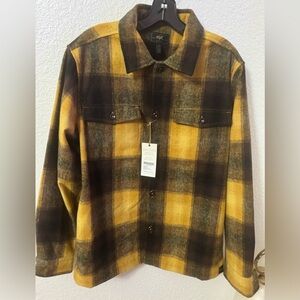 Soft cloth plaid long sleeve